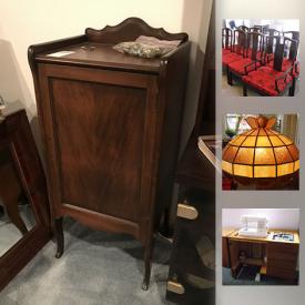 MaxSold Auction: This online auction features furniture, artworks, jewelry, sterling silver, decors, collectibles, pottery, Asian Assortment, glassware and much more.