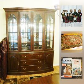 MaxSold Auction: This online auction features items such as Byers Choice Carolers and collectibles, vintage magazines, a 200 plus year old cheery wood table and much more!