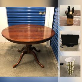 MaxSold Auction: This online auction features dinning room table, Chest Of Drawer, Filing Cabinet, RCA TV, knives, Porcelain Umbrella Stand and more!