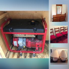 MaxSold Auction: This online auction features items such as hand tools, power tools by Black and Decker, and more, a Cub Cadet 1420 lawn tractor, Royal Albert dinner service for 8 set and much more!