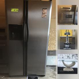 MaxSold Auction: This online auction features APPLIANCES: Frigidaire fridge and gas/electric stove, several mini fridges. EXERCISE EQUIPMENT: Ab Coaster, recumbent bike, Glider elliptical, Leg Magic; Nordic treadmill. Glass top accent table. Commercial kitchen items and much more!