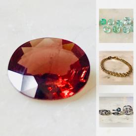 MaxSold Auction: This online auction features gemstones and jewelry: Diamonds, sapphires, emeralds, ruby, garnets and more as well as a tennis bracelet and rings and much more.