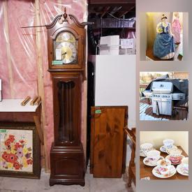 MaxSold Auction: This online auction features ladders, shelving, teacups, gardening tools, figurines, glassware, barbecue, outdoor furniture, DVDs, CDs, cameras, TV, luggage, holiday decor, vacuum, shelving and much more.