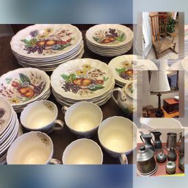 MaxSold Auction: This online auction features Christmas Ornaments, Copeland Spode Dinnerware, Wool Rug, Hot wheels, Bikes, Unicycle, Grundig Radio , Coin Collection, Antique Rocker, Salt And Pepper Sets, Pewter and much more.