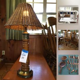 MaxSold Auction: This online auction features items such as a vintage sewing machine and vintage furniture, vintage Barbie, silver plate utensils and much more!