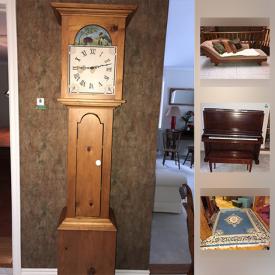 MaxSold Auction: This online auction features Antique Wood Table, Antique Pine Cabinet, Antique Pine Bed Chest, Bone China Teacups, Braun Tassimo single coffee drink maker, Sailboat Model, Wagon Wheel, WH Grindley Co China, Royal Albert China, Craftsman Lawn Tractor, vintage luggage, Area Rugs and much more!