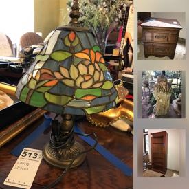 MaxSold Auction: This online auction features office furniture, household furniture, CDs and DVDs, artwork, decor, board games and much more.