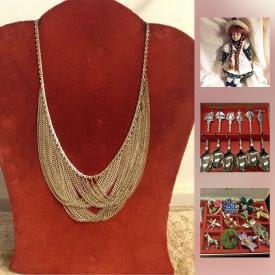 MaxSold Auction: This online auction features COLLECTIBLE: Coins, currency. "Bunnykins" Royal Doulton; marbles; magic cards; sports memorabilia. Vintage Red Wool Blanket; containers; railroad spikes. Silver Jewelry and much more!