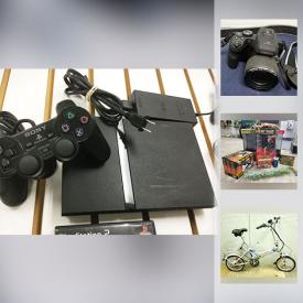 MaxSold Auction: This online auction features PET SUPPLIES: Reptile, aquarium and hamster habitats and supplies. GAMING: Playstation 2 with Warrior game and more! SCHWINN ELECTRIC BIKE. JEWELRY: .925 sterling sliver and much more!