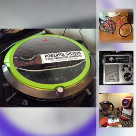 MaxSold Auction: This online auction features KITCHEN ITEMS: Lagostina pots and pans. Ladies Norco bike. Sun Shelter. Bissell Smart Clean Robot Vacuum with docking station and charger and more!