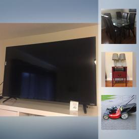 MaxSold Auction: This online auction features chairs, Mirrors, Armchair, Shark Vacuum Cleaner, Pedal Go Kart TRAXX, sofa, Bikes, Muskoka Chairs, Trampoline, Vizio 43" Smart TV and much more!