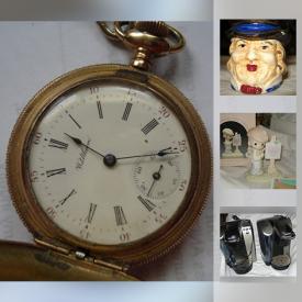 MaxSold Auction: This online auction features Waltham Pocket Watch, Ski Board, Telephone box, Precious Moments, Panasonic Micro Tuner and Sony Cassette Player, Mini Mugs, Star Trek Posters, Keurig Coffee makers and much more!