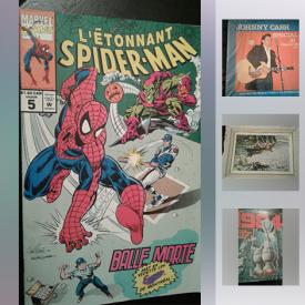 MaxSold Auction: This online auction features Military Surplus Winter Parkas, Flight Suits, Winter Overalls, Winter Gloves, mitts. Classic Rock Albums Beatles Led Zeppelin etc...., comics, vintage collectibles and much more!