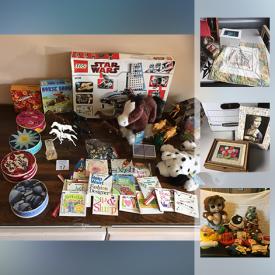 MaxSold Auction: This online auction features Star Wars LEGO set 8036, Kitchen Knives, Halloween Decorations, R2D2 Cake Pans, Wizard Of Oz Anniversary Set, Knowles Hostess Cups And Saucers, Desk, Anatomical Model By Nystrom, Salem Stoneware and much more!