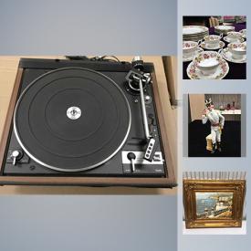 MaxSold Auction: This online auction features fur coats, vintage turntables, vinyl records, Royal Doulton figurines and much more!