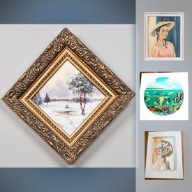 MaxSold Auction: This online auction features paintings and art from Marta Brestovansky, Jaroslav Serpan, F. J. MacRae, Marzena Smoczyk, Milton Achtimichuk, J. Ouellette, William Callow, Jaan Andre, Dorothy Marie Oxborough, Picasso Prints, Charles Bragg Limited Edition Etchings and much more!