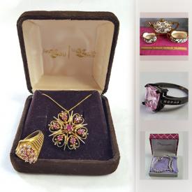 MaxSold Auction: This online auction features earrings, necklaces, rings, books, wall art, vintage collectibles, coins, gemstones and much more.