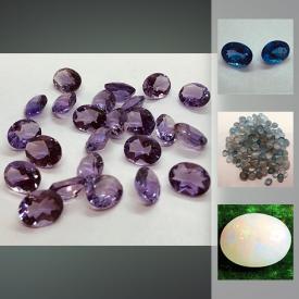 MaxSold Auction: This online auction features GEMSTONES AND JEWELRY: Tanzanites; Aquamarines; Opals - white and black; Blue Topaz; Sapphires - pink, blue, yellow; Emeralds; Garnets and much more!