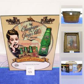 MaxSold Auction: This online auction features VINTAGE: Many wooden crates; space heaters; tennis rackets; surgical instruments; bottles; downhill skis; Ladies electric shaver; drafting equipment. COLLECTIBLE: Many LP's; Dornbush lampshade; copper/brass; silver serving dish; Tengra figurines; carvings; Fire King; Sports memorabilia; Norman Rockwell plates; fountain pens; several sets Pimpernell placemats and coasters and much more!