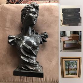 MaxSold Auction: This online auction features Sony stereo components, Bose Speakers, Vacuums, frame with floral oil painting, Men's Black Oxford Shoes, Serengeti sunglasses, brass candle sticks and much more!