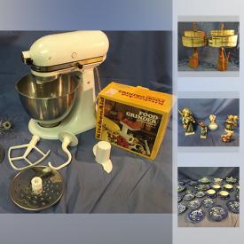 MaxSold Auction: This online auction features a COLLECTIBLE: German Cuckoo Clock; Early Hummels marked West Germany; Texaco and Tonka trucks; Shirley Temple doll. Vintage: Books; Cypress knee lamps; #6 crock. CHINA: Royal Copenhagen "Blue Fluted Lace"; Child's "Blue Willow" tea set; Royal Albert; Wedgwood; Haviland Limoges pieces and more! CRYSTAL/GLASS: Punch bowl set; signed serving piece; Fenton coin dot vase and much more!