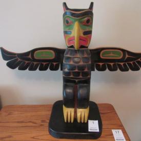 MaxSold Auction: You can travel the world in this one Estate online Auction. Featuring items from the North such as a Totem pole, from the orient such as Antique Chinese Trunk and original art from Toronto artist Jeffrey Sole.