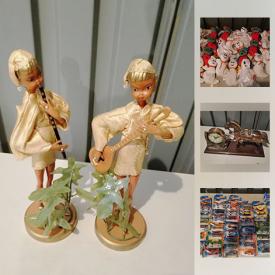 MaxSold Auction: This online auction features Beanie Babies, Coca Cola Christmas Ornaments, Vintage Tree Toppers, Jewelry, ASUS LCD Monitor, dolls, flatware, Disney 8" Widespread Character Faucet, Hot Wheels, Tiggers Titans Jersey, Star Wars Toys and much more!