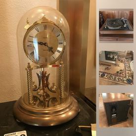 MaxSold Auction: This online auction features Vase, Lidded Jar, Elephant Plant Stand, Bose Speakers, Game Table, Hoveround motorized chair, Vintage Fukagama dish set, Signed Wall Art, Table And Four Chairs, The Classic Grill and much more!