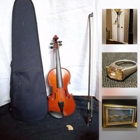 MaxSold Auction: This online auction features many NIB items - Apple iPod cases; business card holders, Suffix fishing line and more! Prima P400 violin, bow and case. 100's of BASKETBALL CARDS. Sterling rings and much more!