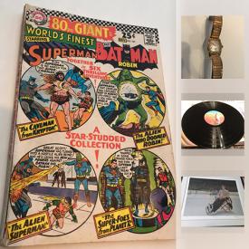 MaxSold Auction: This online auction features Bobby Orr Framed Photo, Action Comics Superman, Marvel Red Sonja No. 1, Royal Doulton Crystal Wine Glasses, Boxing Illustrated 1959 Magazines, Hockey Magazines, DC Comics Justice League, Hockey Pictorial Magazines 1958, Hockey Blueline Bill Gadsby, Wrestling Revue 1972 Magazines, Records LP and much more!