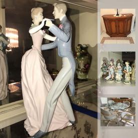 MaxSold Auction: This online auction features shelving, books, figurines, wall art, art glass, purses, watches, costume jewelry, TV, printer, clocks, cards, tools, fishing poles, planters and much more.