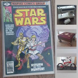 MaxSold Auction: This online auction features collectibles such as comic books, vintage diecast cars, and crystal, children’s toys such as stuffed animals, wooden toys, and marble mazes, camping equipment, 19” LG TV, books, servingware, children’s bicycle, holiday decor and much more!