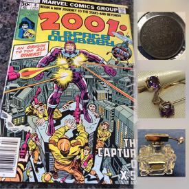 MaxSold Auction: This online auction features Canadian coins, comic books, sports cards, postcards, wall art, books, fishing tackle, turntables, jewelry, records and much more