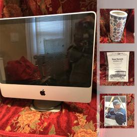 MaxSold Auction: This online auction features Vintage Chinese Umbrella Stand, Mac Desktop, Baseball Glove, Photo Of Ken Dryden, Antique Silver Plated Pie Cutter, Dodge Brothers Commercial Car Pamphlet, Hello Kitty Bag, Jet Lighters, Ryne Sandberg Chicago Cubs 2nd Base and much more!