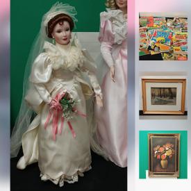 MaxSold Auction: This online auction features collectibles including Painting, coins, Comic Books, Tom Thomson Print, Souvenir LPs, dolls, stamps, Sterling, Prints and much more!