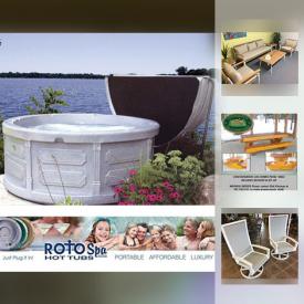 MaxSold Auction: This online auction features Rova Limited 6 Pc Rosseau Deep Seating Collection, Firefly Ultrasonic Aromatherapy Diffuser, Lighting Interiors and more. It also features coupons and vouchers such as Sunshrine Day Spa & Salon, Golden Beach 1 Week Stay & Getaway for Four, Reggies Hot Grill Voucher, Black Diamond Golf Club Adult Weekday Membership and much more.