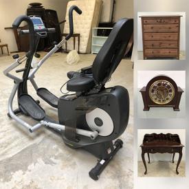 MaxSold Auction: This online auction features Royal Daulton Cup & Saucer, Secretary Desk, Bed side tables, The Botanic Garden Circa 1818, Royal Winton Grimwades Plates, Clock, Crown Lynn Dishes, B & W Speakers, Wood Chest, Dresser, CCM Bike, rugs, Strider Bike and much more!