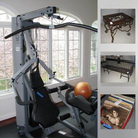 MaxSold Auction: This online auction features Furniture, Art and decor, Home Gym, Sony PS3, Vinyl LPs, Scuba gear, Dishware and much more!