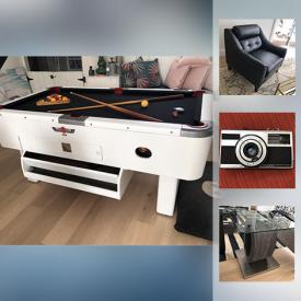 MaxSold Auction: This online auction features beds, wall art, lamps, pool table, smart TV, vases, mirrors, pillows, camera, glassware and much more!