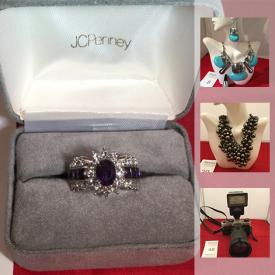 MaxSold Auction: This online auction features Cocktail Ring, Southwest Style Jewelry Set, Pokemon Cards, Spider Man Watch, Beaded Necklace, Hello Kitty lava lamp, Sanyo Television 19 Inch, Xbox Games, Air Jordan Jersey, Speakers, Haier Fridge, Microwave and much more!