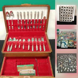 MaxSold Auction: This online auction features COLLECTIBLE: Coins, currency and reference books from Canada and around the world. As well as - Sports cards - hockey and baseball, plus other trading cards; comic books; knives/letter openers/corkscrews; pin-back buttons; doll tea sets; sterling and more collectors spoons. JEWELRY: Sterling silver, amber and more! Playstation 2 and Nintendo pad. VINTAGE: Porcelain doll; table linens and doilies and much more!