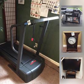 MaxSold Auction: This online auction features outdoor furniture, grill, jewelry, wall art, vases, lamps, books, TV, teapots, holiday decor, bookcases and much more!