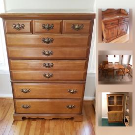 MaxSold Auction: This auction features File Cabinet, Lea Chest of Drawers, Electrolux Aptitude Vacuum, Dry sink, Vases, Pottery, Kitchen table, Reclining Love seat, Drexel Side Tables, Cabinet, Cpap Machine, Cot, Throw Rug, Bags, Desk chair and much more!