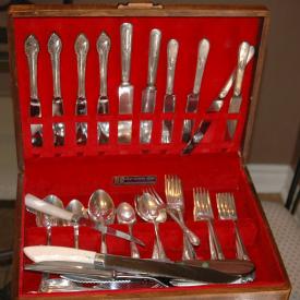MaxSold Auction: This auction features Silver Plate Cutlery, Filing Cabinets, Shelving Unit, Ladder And Tools, Sports Lot, Garden Lot, Alexandria Drum, Books, Table, Rugs, Coffee Table, Silva Sofa, Copper, Decor, Cranberry Glass, Patio Table, Patio Chairs, Corner Sectional Sofa, Suits, Artwork, Purses, Jewellery and much more!