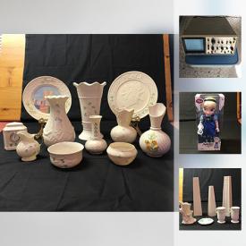 MaxSold Auction: This online auction features Belleek Ireland Glassware, World Champs Toronto Baseball Card, Hitachi Oscilloscope V212 20 Mhz, RCA 32 Inch Tv, Minnie Mouse stuffies, Princess Diana collector plates, Keurig K 50, 19 inch flat screen TV, Darth Vader Stuffed Animal and much more!