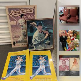 MaxSold Auction: This online auction features Elvis memorabilia, Bluetooth earbuds, collectible vintage and memorabilia items, home electronics, art and decor and much more!