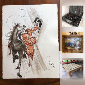 MaxSold Auction: This online auction features original art, furniture, jewelry and much more!