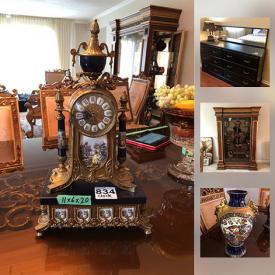 MaxSold Auction: This online auction includes art such as lead crystal bowls, wall art on canvas, and hand-knotted rugs in frames, collectibles such as porcelain vases, and Lenox, appliances such as GE stove, KitchenAid refrigerator, and GE dishwasher, renovation material such as aluminum siding, flooring, paving stones, doors, molding, counters, kitchen cabinets, bathroom fixtures, and carpeting, shelving, mirrors, furniture such as queen-size bed, imported handmade chairs, and side tables, children’s toys, light fixtures, iRobot vacuum, metal candelabras, kitchenware, linens and much more!