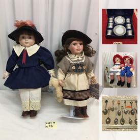 MaxSold Auction: This online auction features collectible toys and figurines, beanie babies, Marvel figurines, decor and decoration, DVDs, Jewelry, and much more!