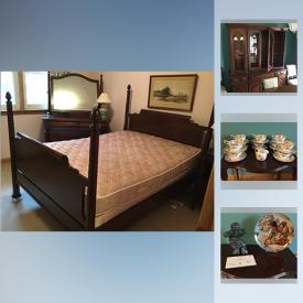 MaxSold Auction: This online auction features Bedroom Set, Framed Pictures, Tea Cups and Saucers, crystal, Royal Crown Derby, Steamer Trunk, Dresser, Livret Sewing Machine, Wooden Toy, Saxophone, Trek Bike, and much more!